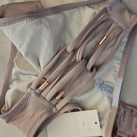 Eberjey Mauve Bikini Bottom - Picture 4 of 6